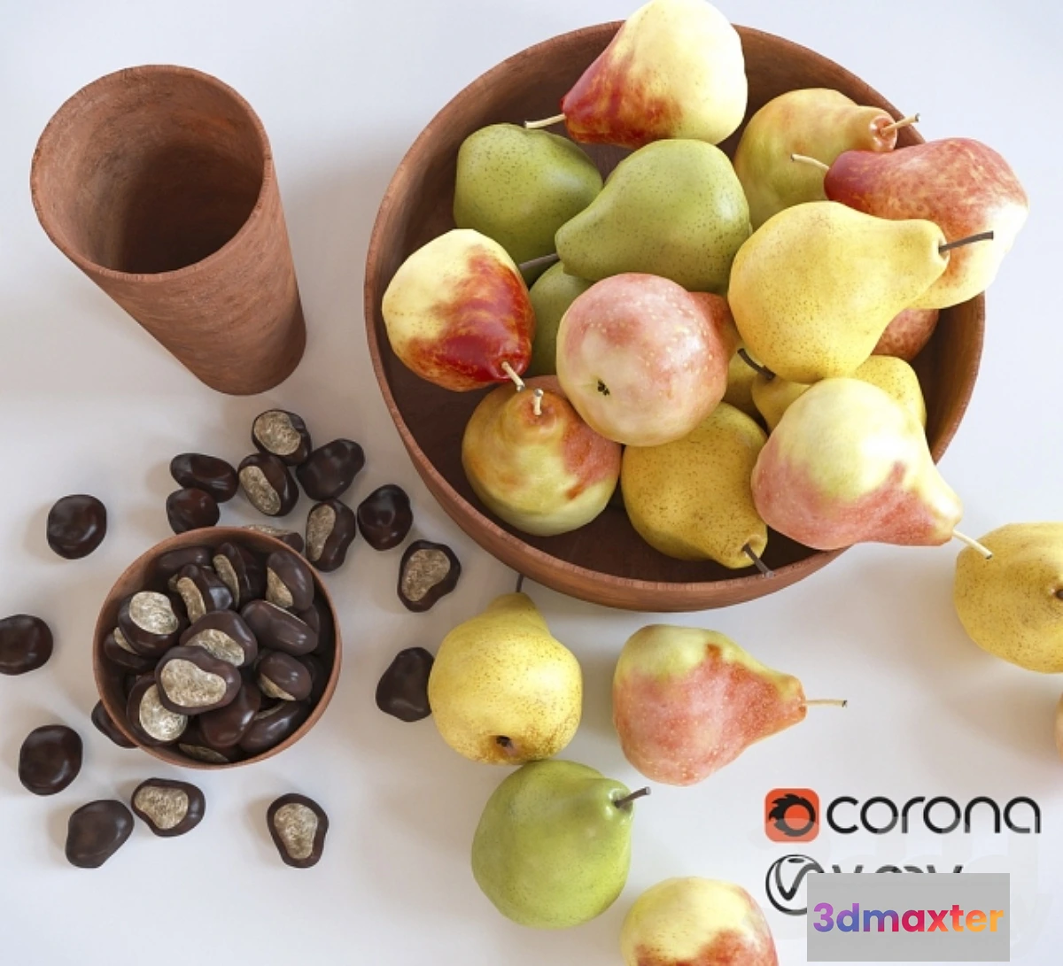 578506 - Pears and chestnuts