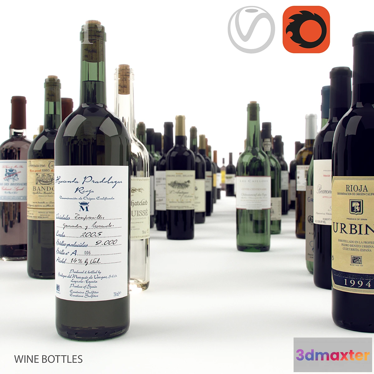 578642 - wine bottles