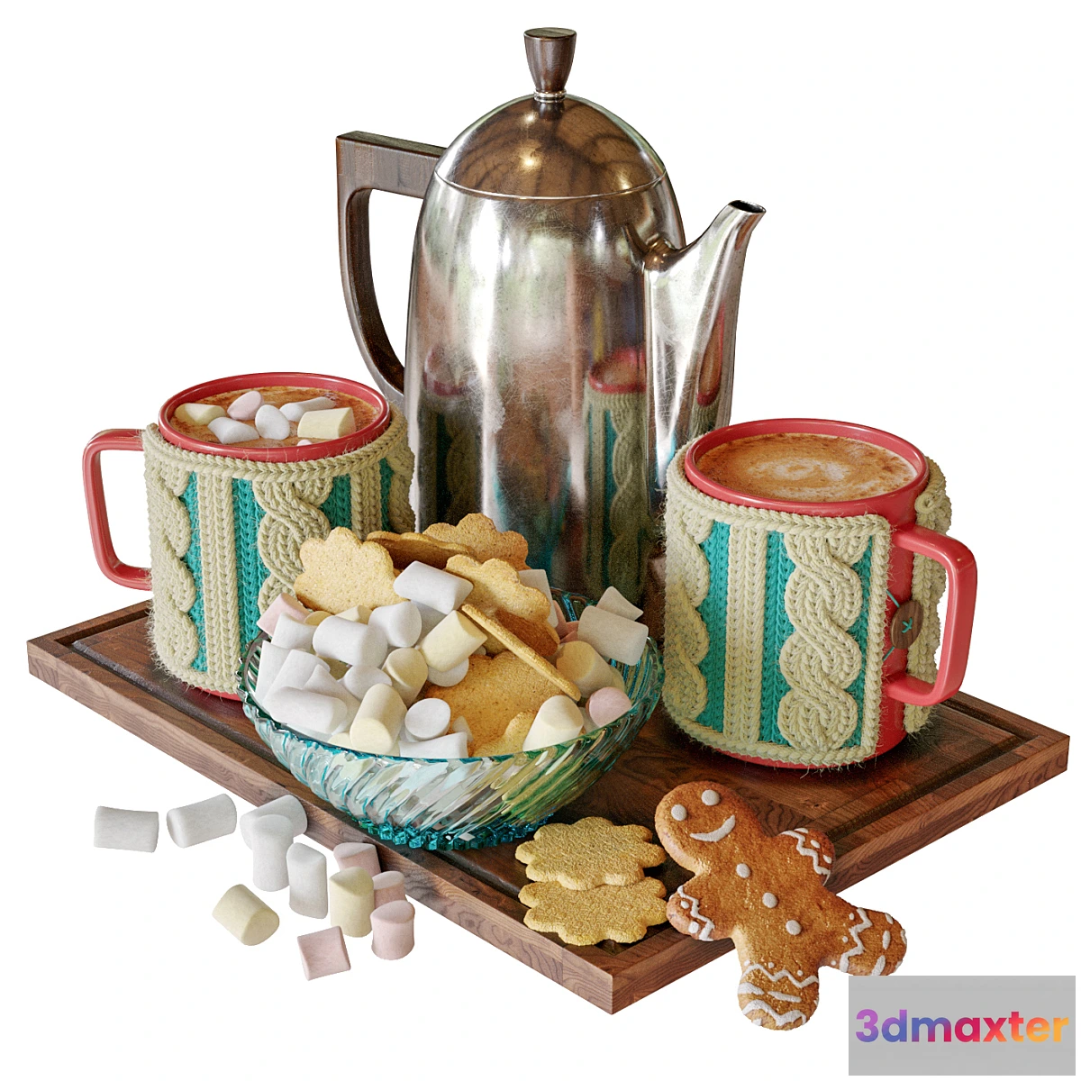 613273 - Warm mug with cocoa