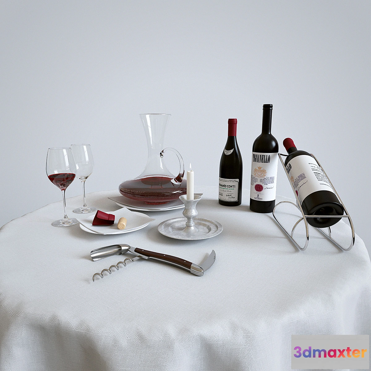 630665 - Sommelier decor set