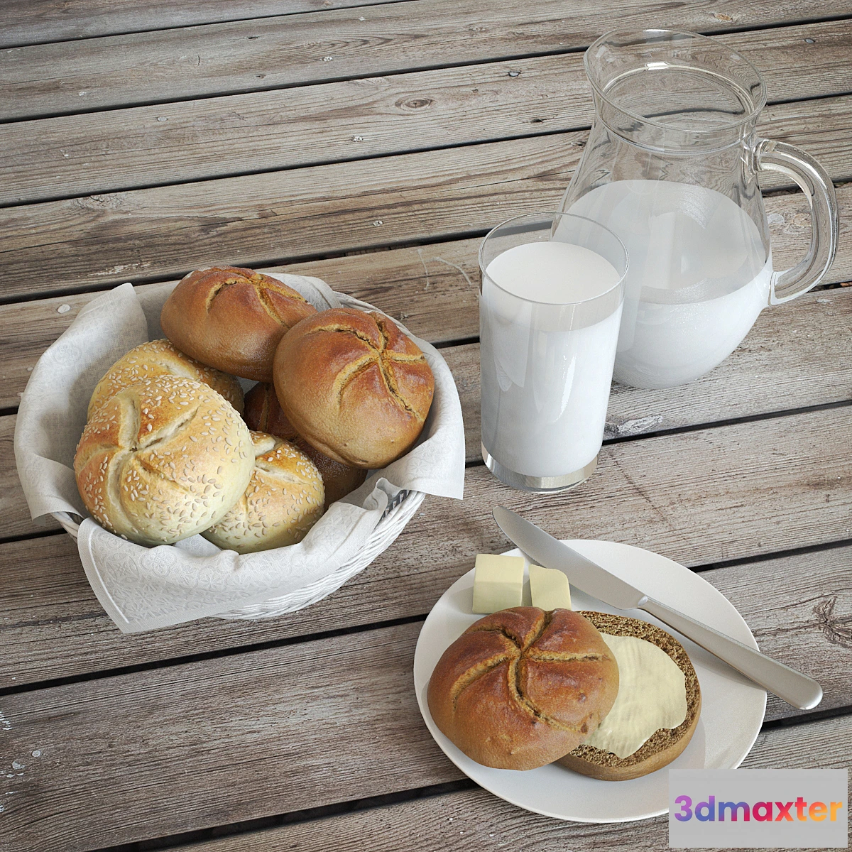 644499 - Buns & Milk - No.2