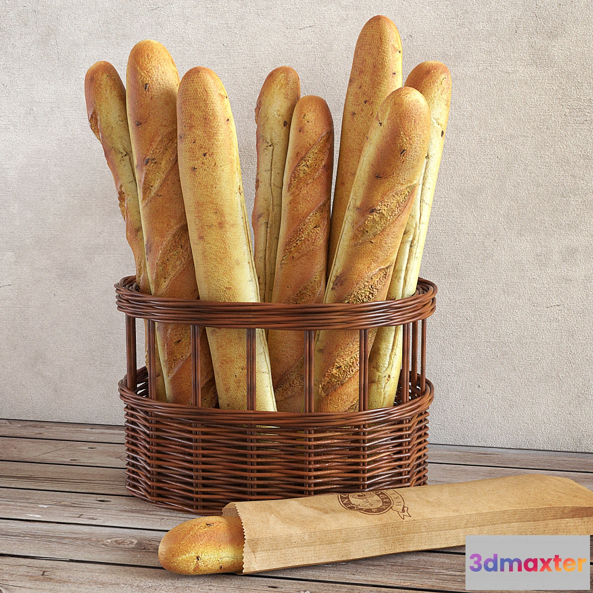 648919 - baguette basket