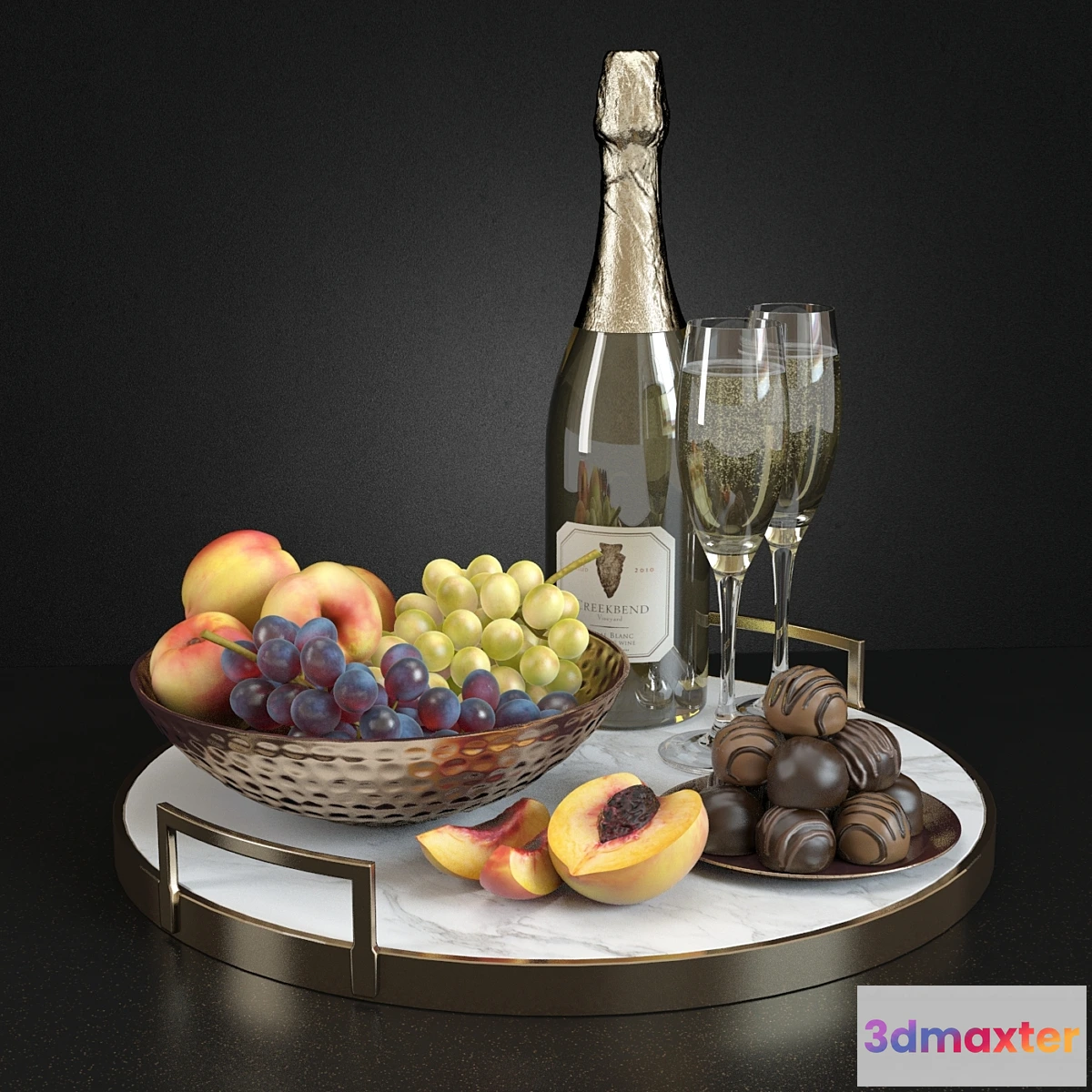 648967 - Champagne & fruits - No.2