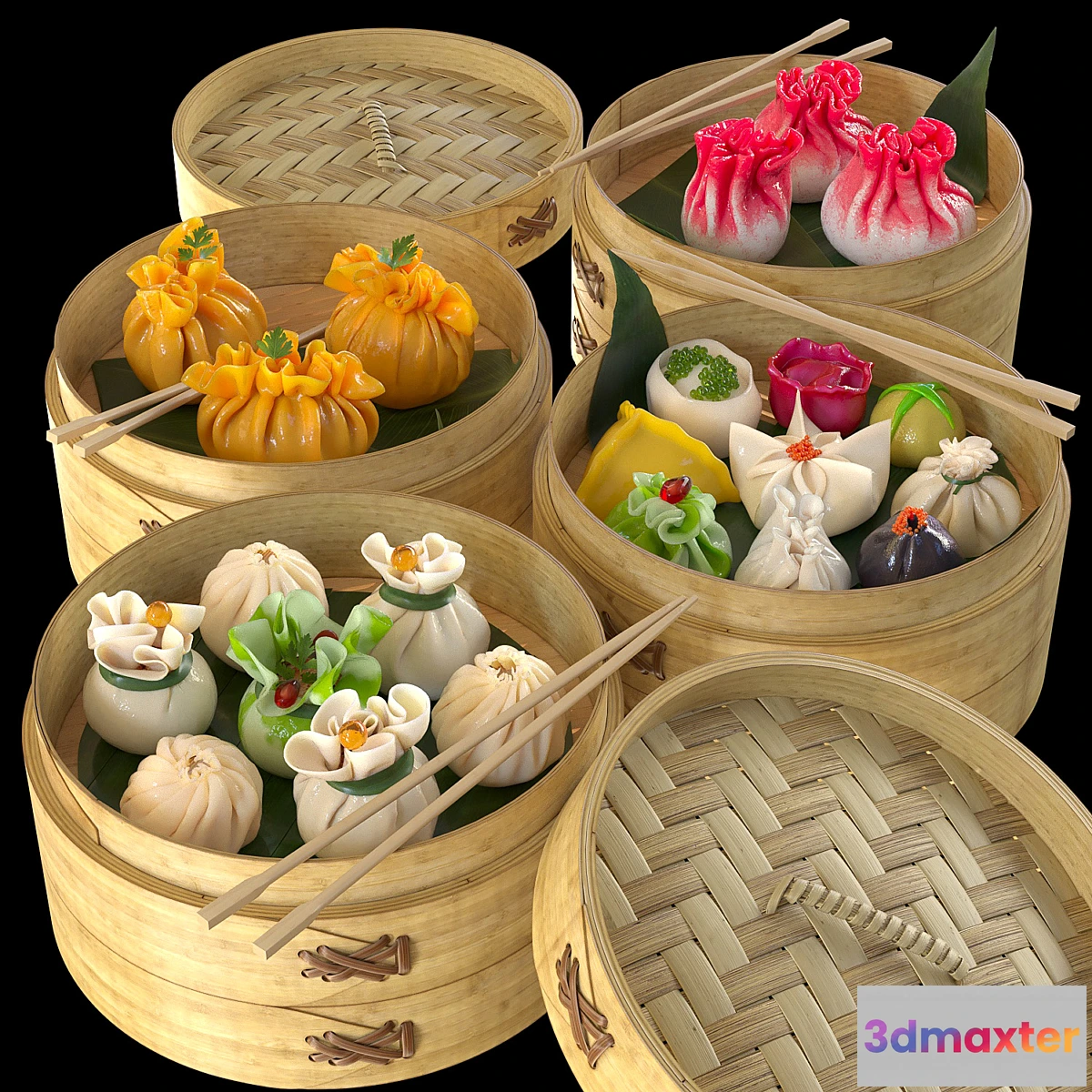 653397 - Dim Sum _ Dum Sam _ Chinese dumplings - No.2