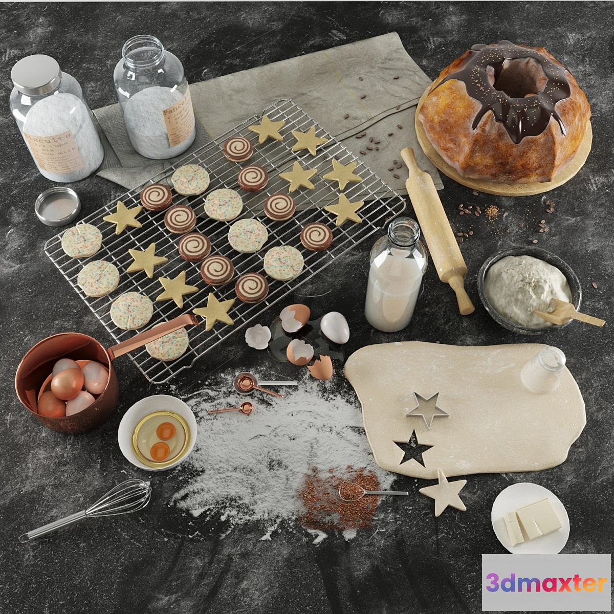 661403 - Baking set - No.2