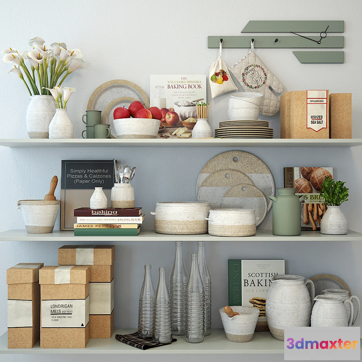 665771 - Set kitchen Green J17