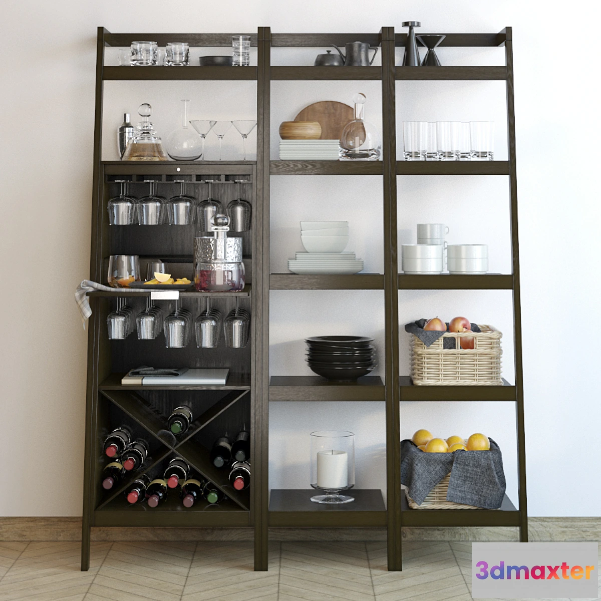 665773 - Sawyer Mocha Leaning Wine Bar