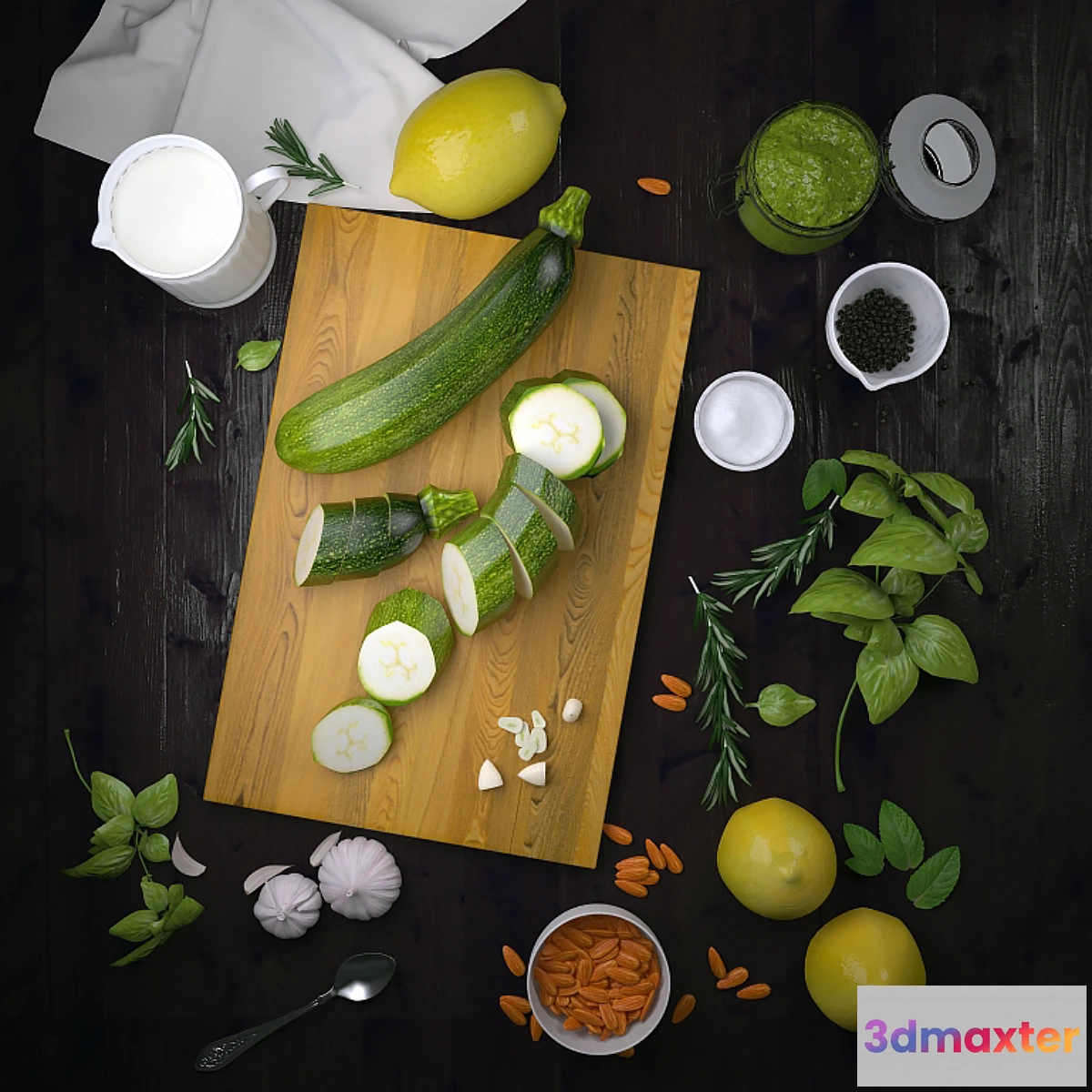 670779 - Decor with vegetables