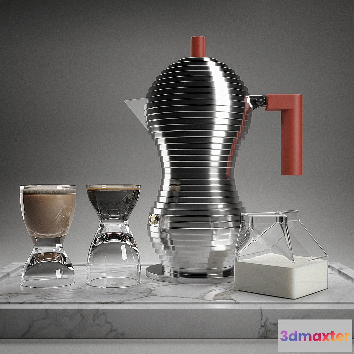 684986 - Alessi Pulcina Espresso Set