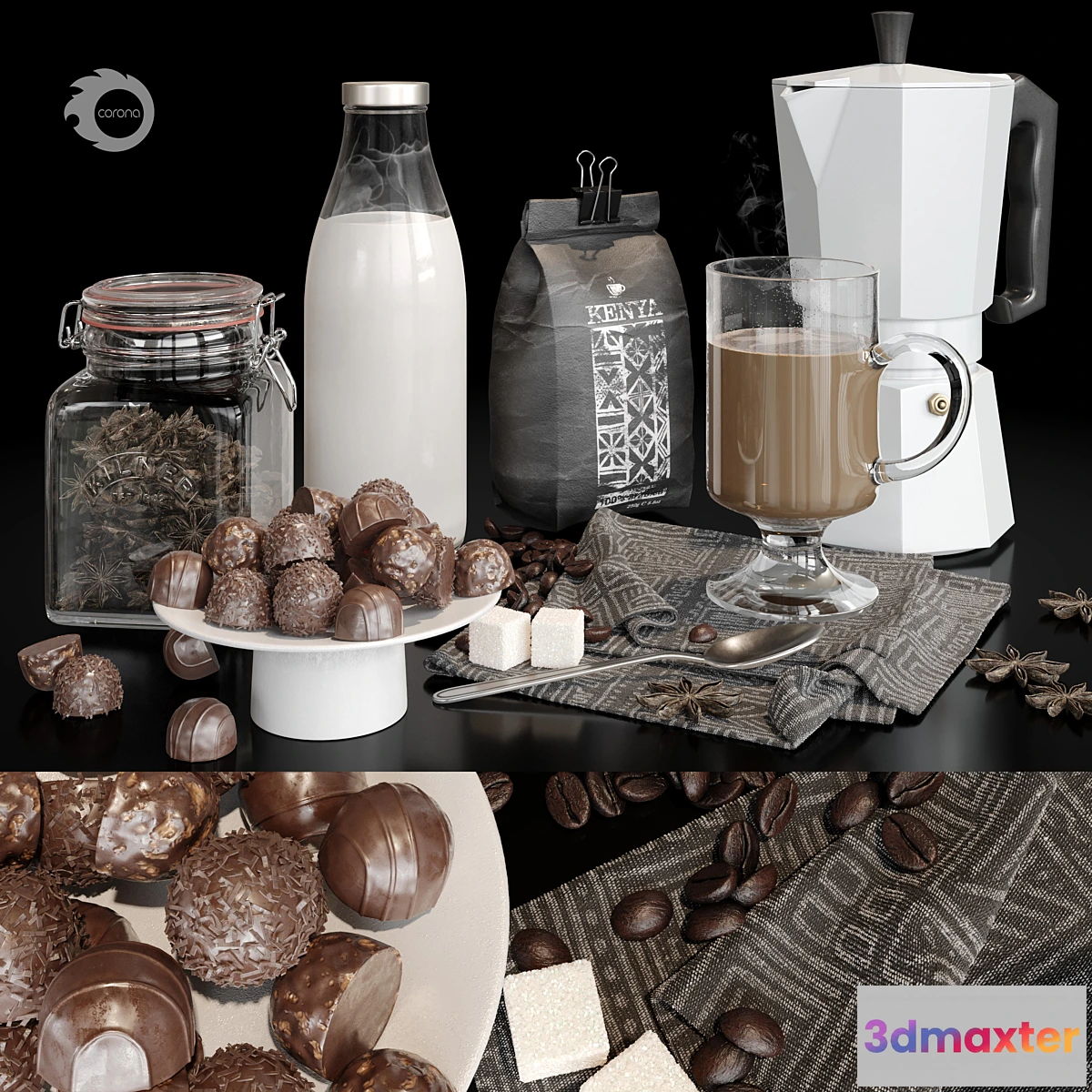 685000 - Coffee with milk - No.2