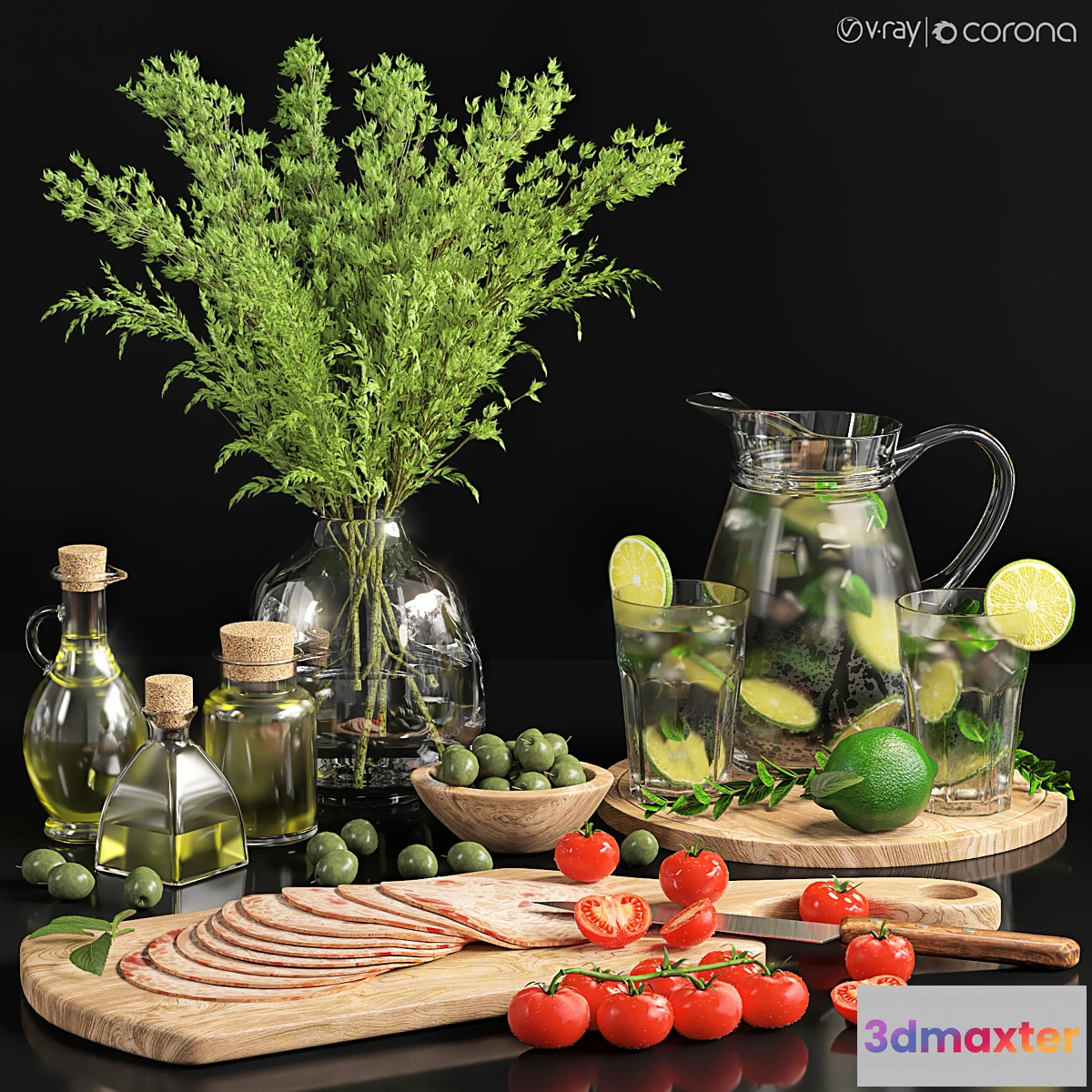 711554 - Decorative Set 21 for kitchen - No.2