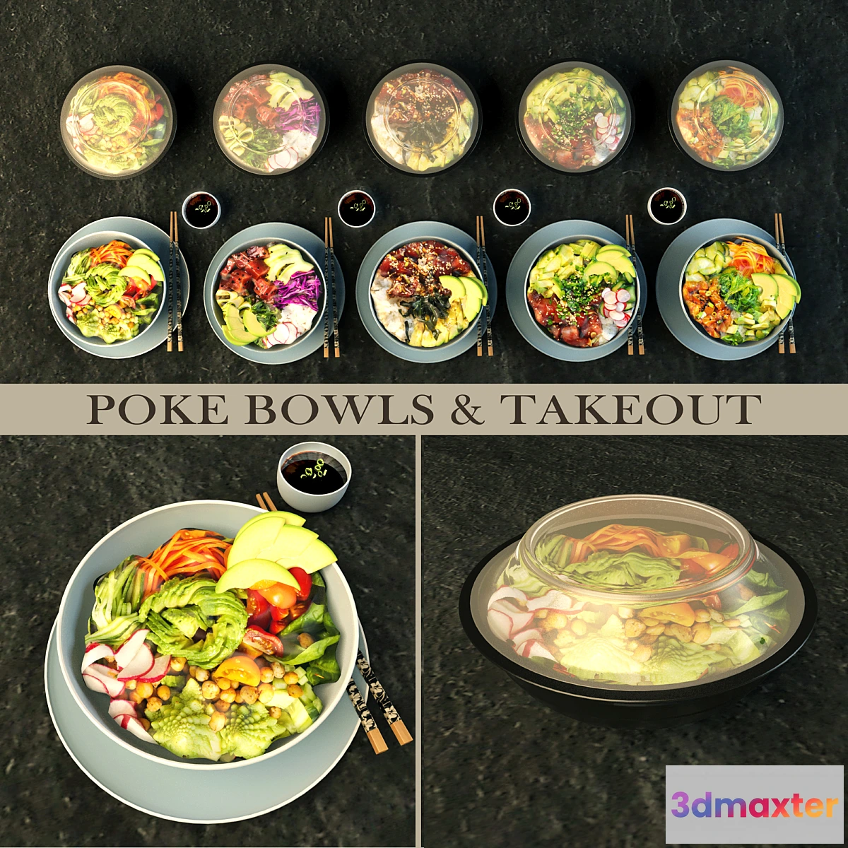 711556 - Pokebowl and takeout