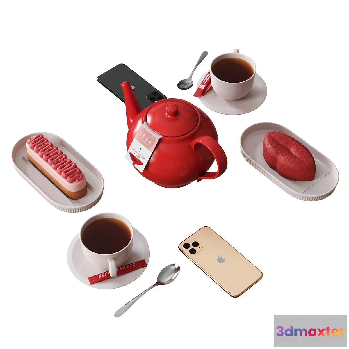 711564 - Decorative Set For Cafe Table Set4 - No.2