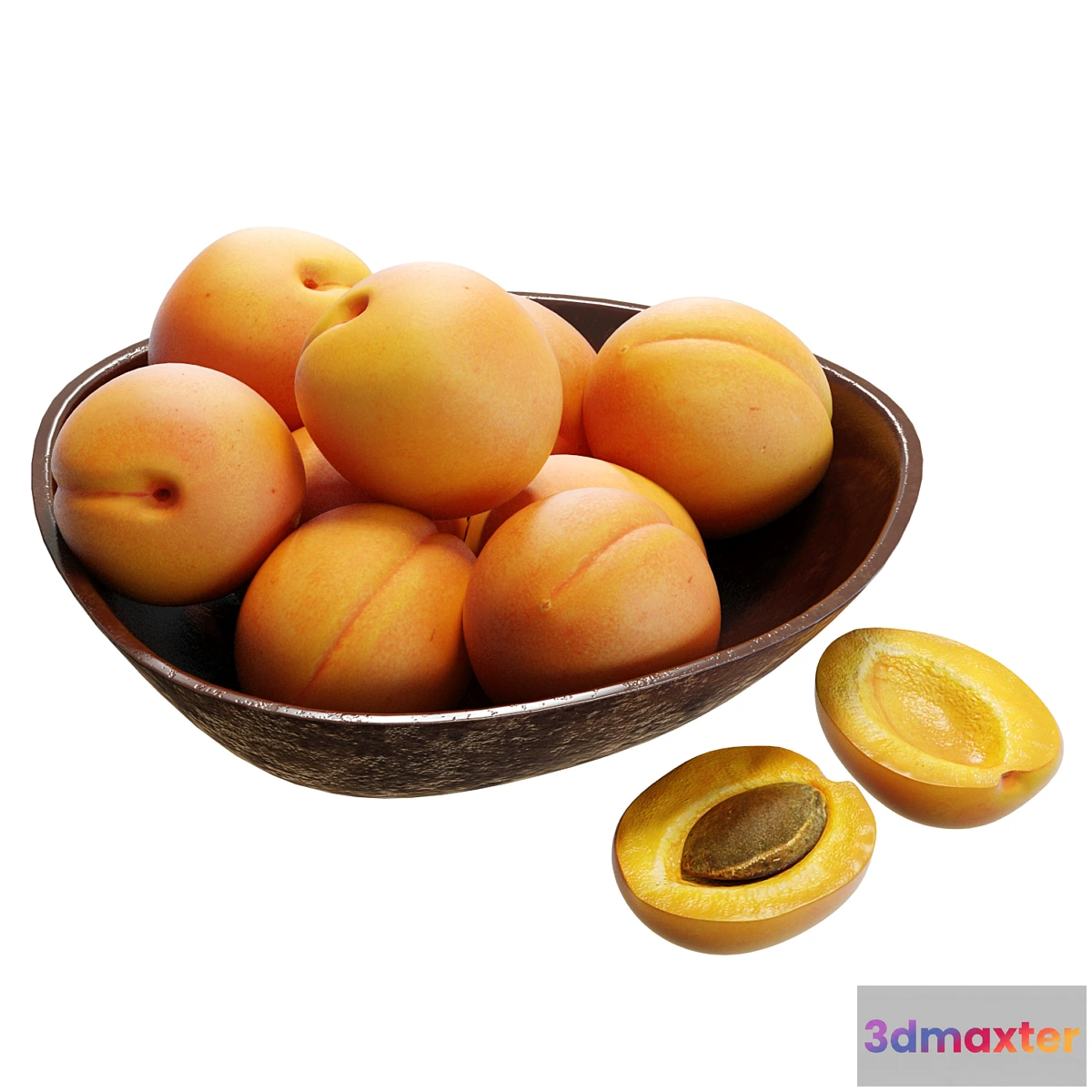 711614 - Food Set 13 _ Bowl with Apricots