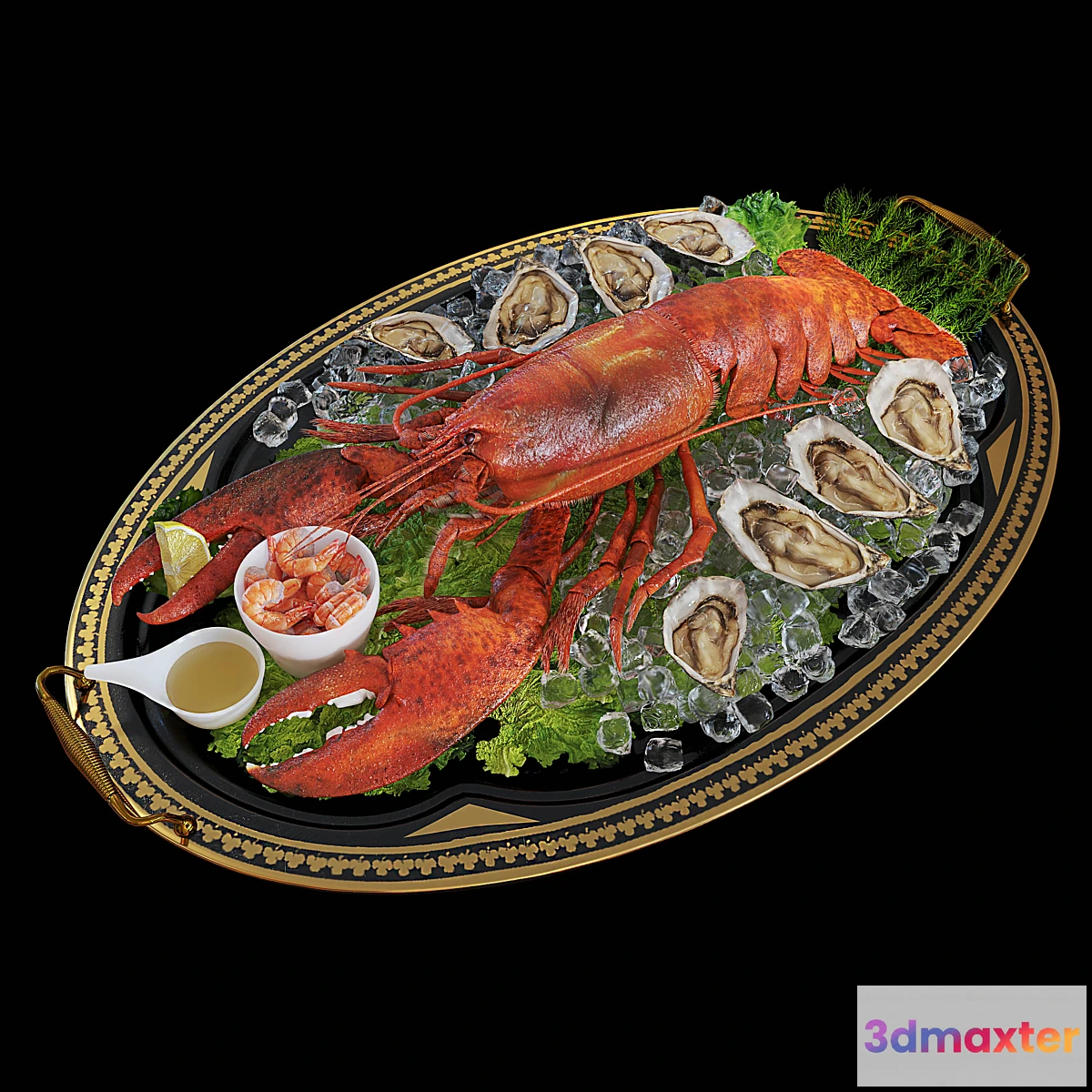 721908 - Lobster on a tray - No.2