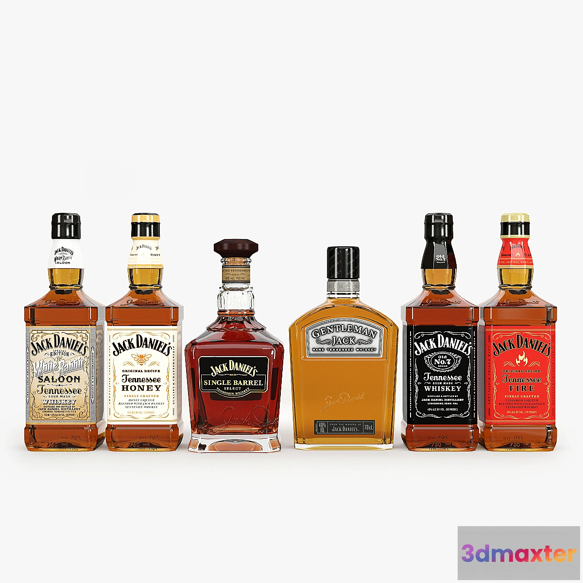 773695 - Jack daniel’s bottles collection