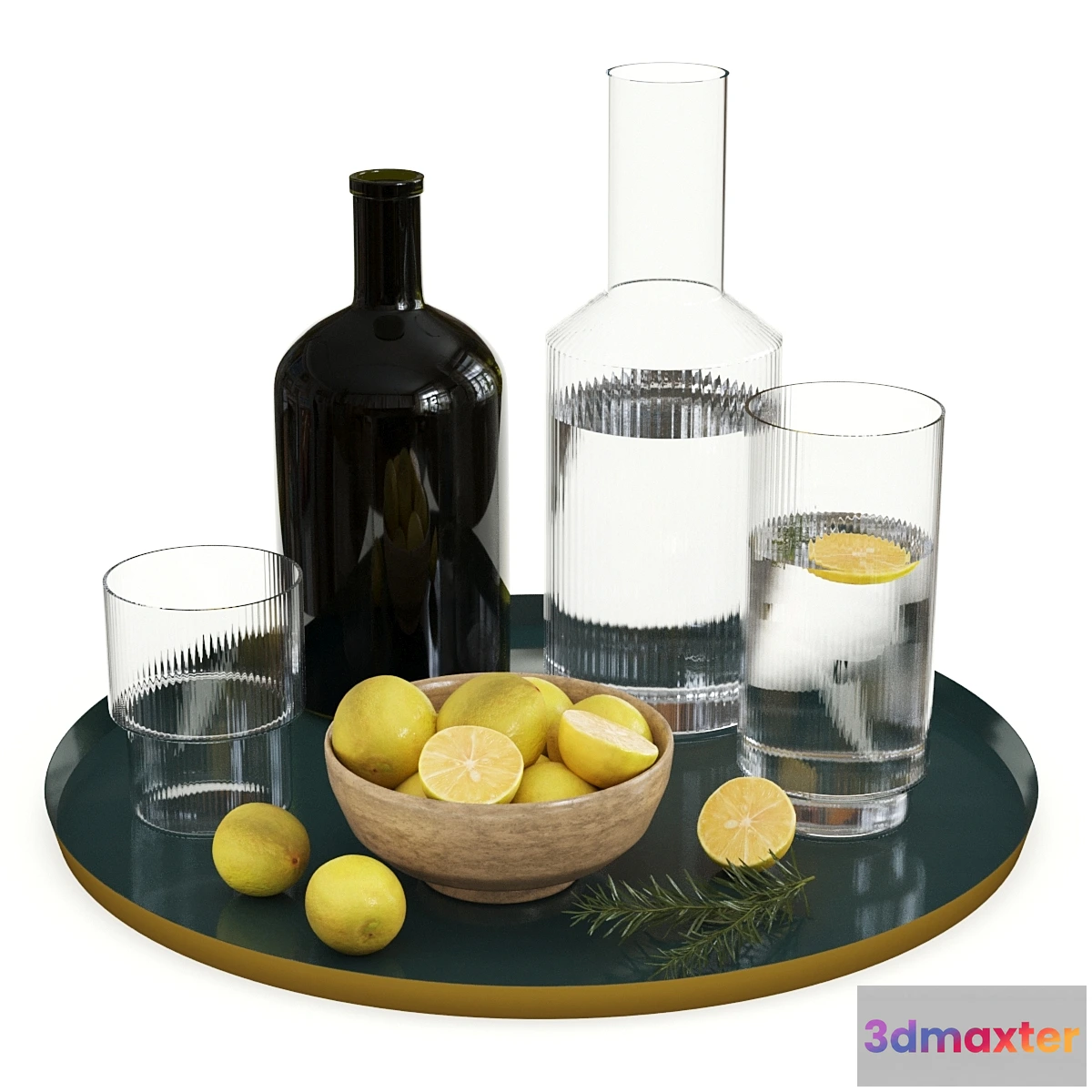 773707 - Ripple Glasses Tray