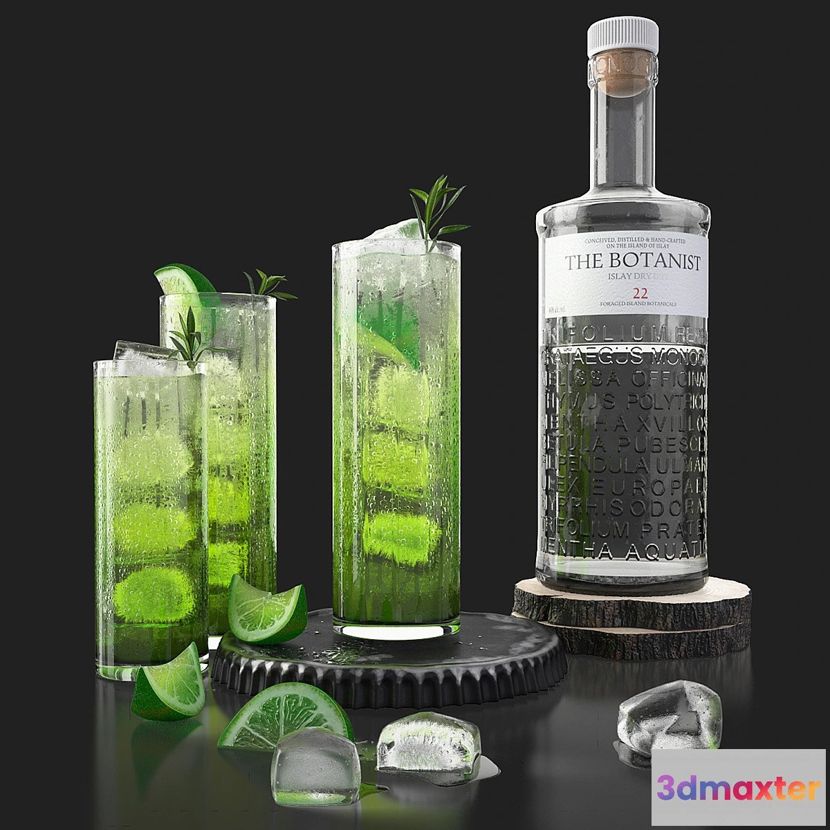773709 - The Botanist gin and mojito with ice - No.3