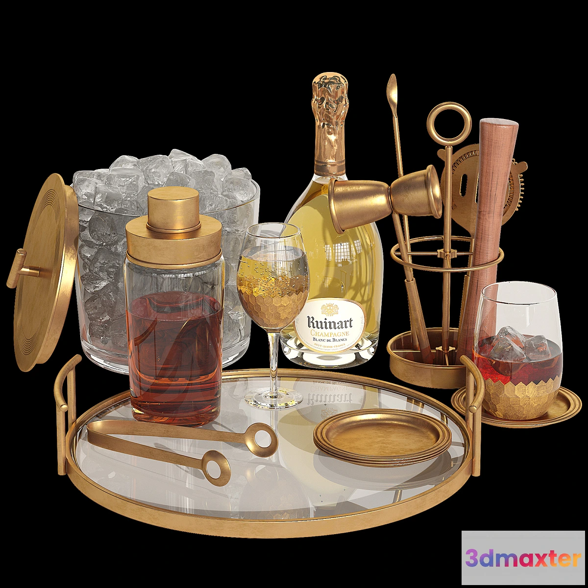 773947 - Potterybarn gold bar accessories