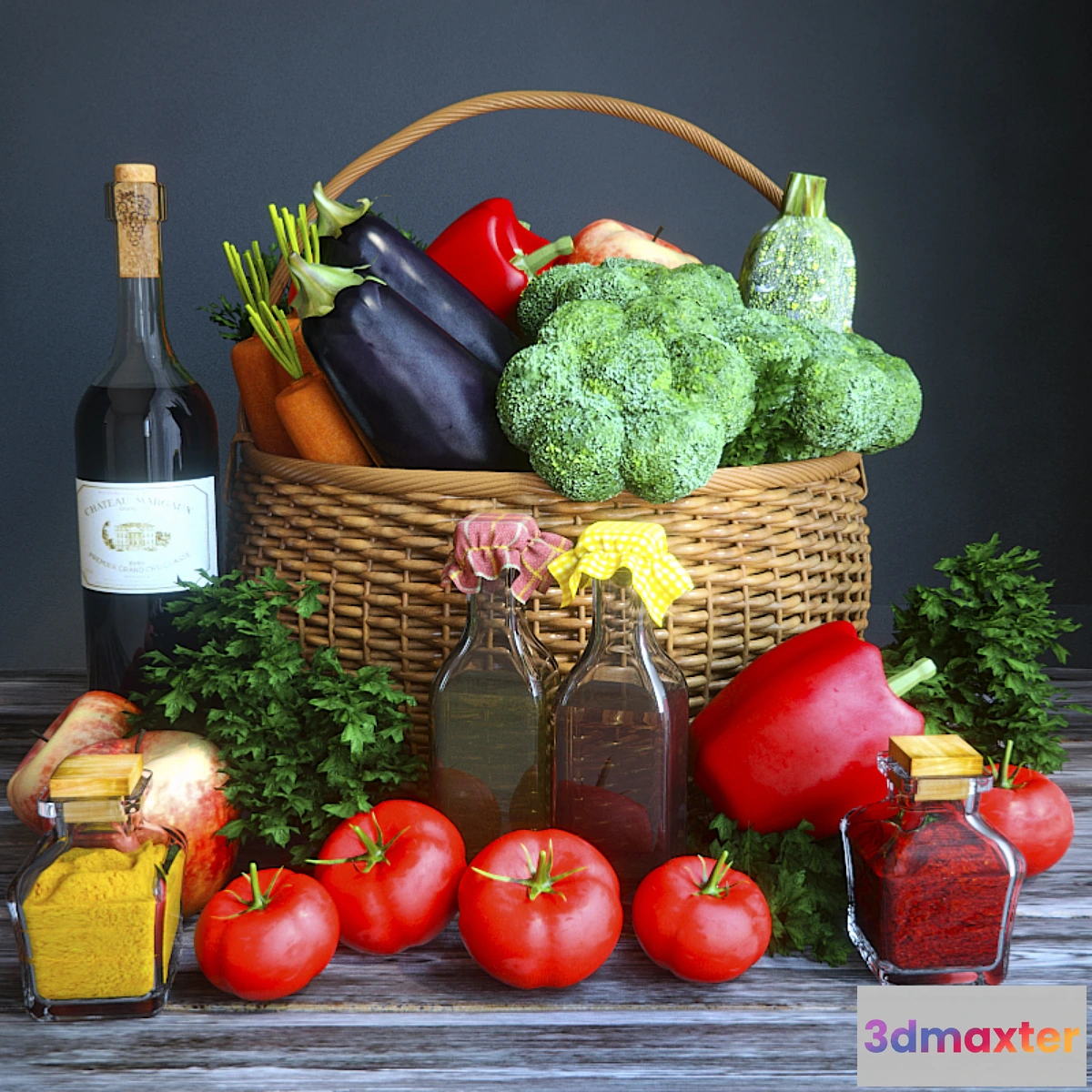 788462 - vegetable Basket - No.3