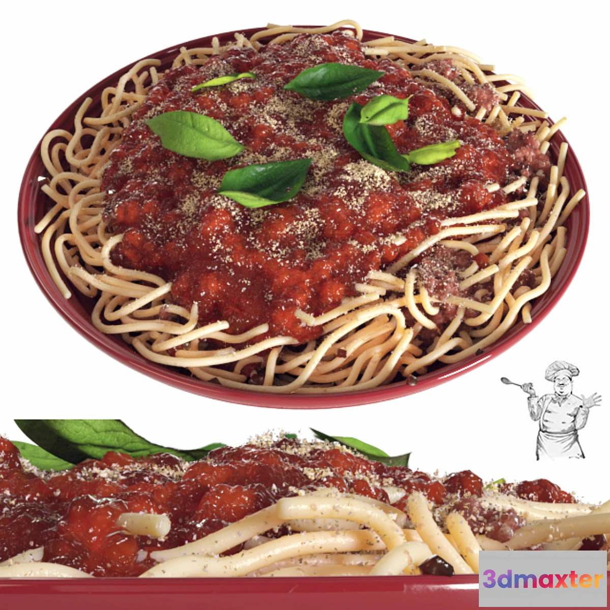 815714 - Spaghetti with Sauce (vray GGX)