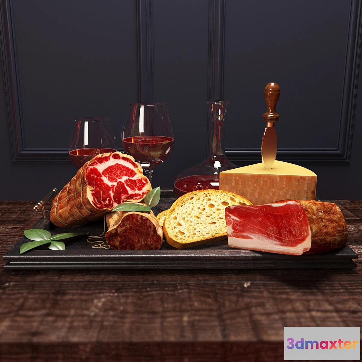 897352 - Meat with wine