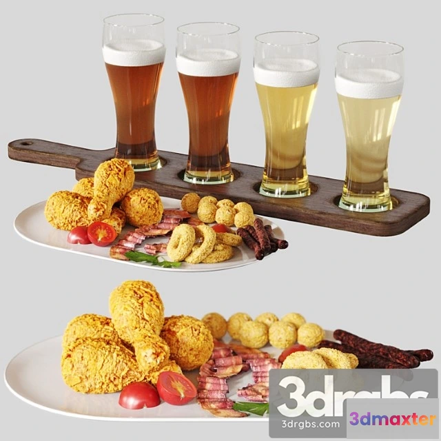 977088 - Beer set with snack