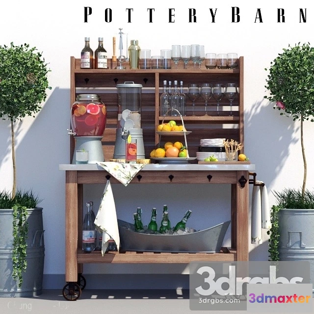 977172 - Buffet Pottery Barn Abbott Set