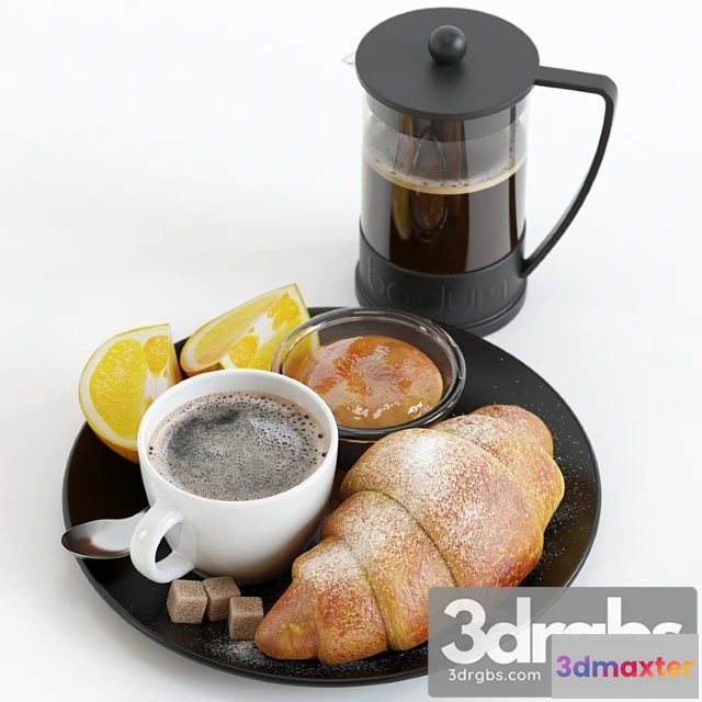 977276 - Croissant and oranges