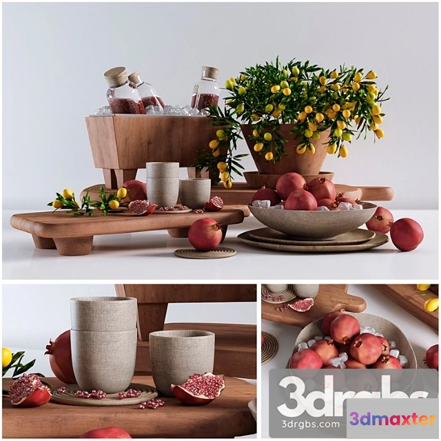 977320 - Decorative set for the kitchen