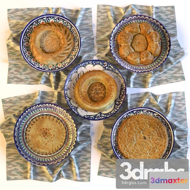 977352 - Eastern bread (uzbek flat cakes)