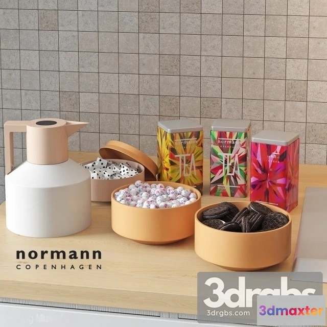 977404 - Geo Orange Set