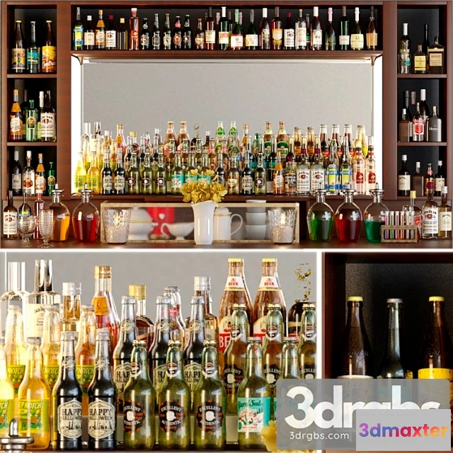 977442 - Huge bar with alcohol. pub