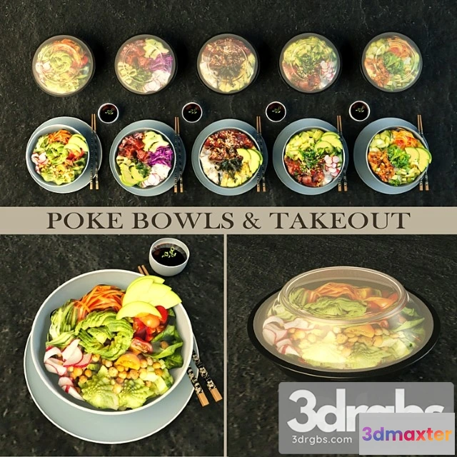 977592 - Pokebowl and takeout