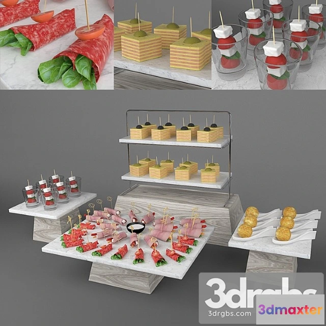 977648 - Set of canapes 2