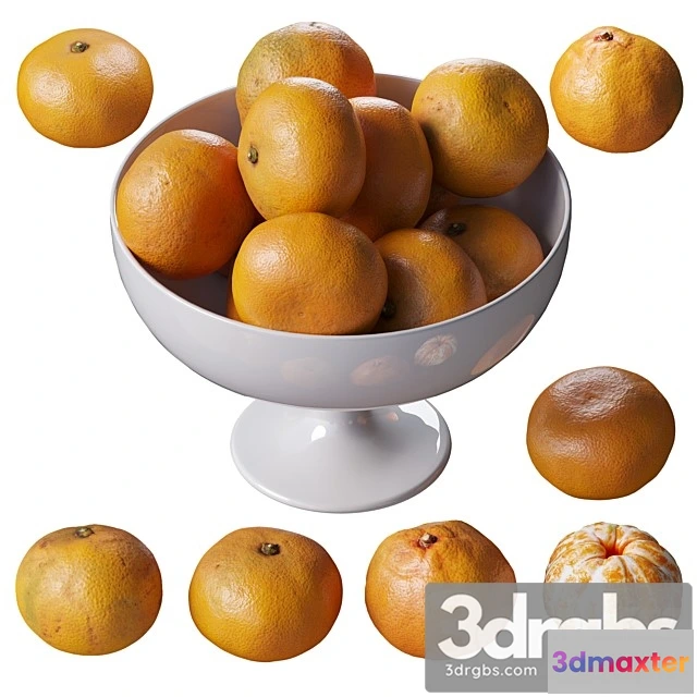 977704 - Tangerines in a Tall Bowl