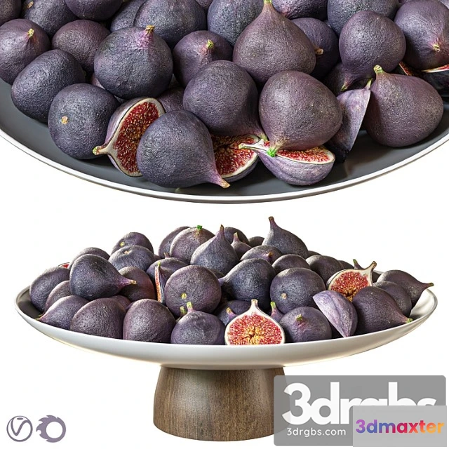 977766 - Wood fig dish