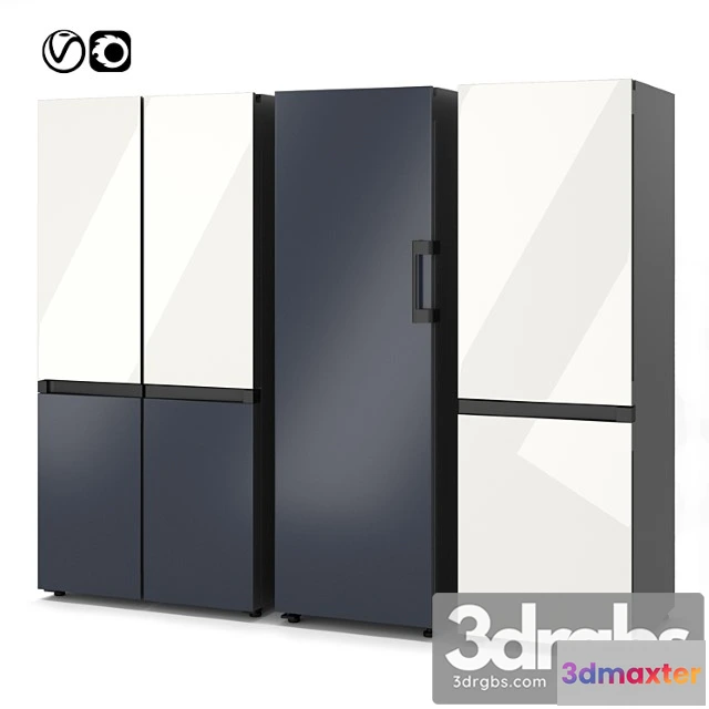 1042820 - A set of refrigerators from samsung