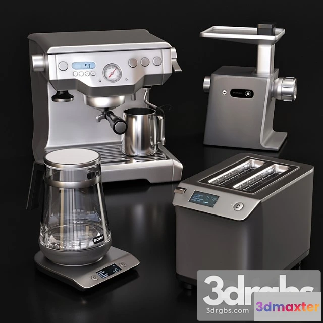 1043040 - Household appliances bork silver