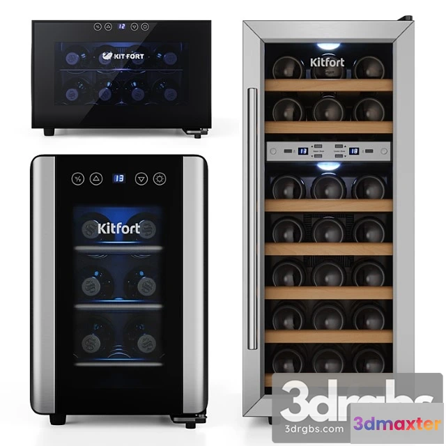 1043088 - Kitfort wine cabinet set