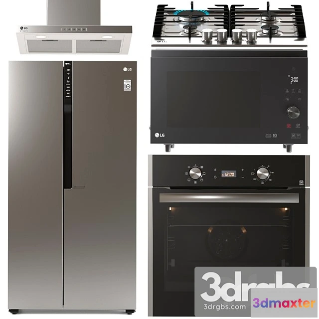 1043102 - Lg kitchen appliance set 2