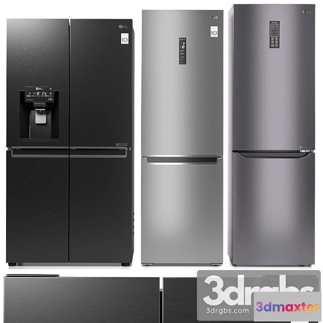 1043174 - Refrigerator set lg 4