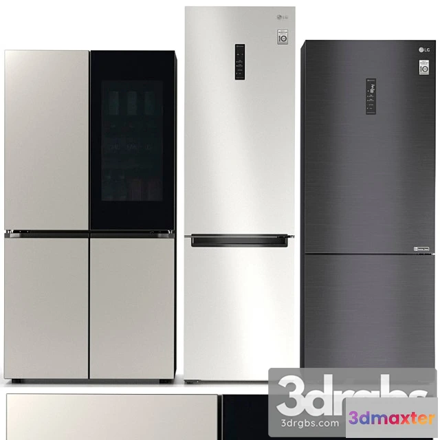 1043176 - Refrigerator set lg 7