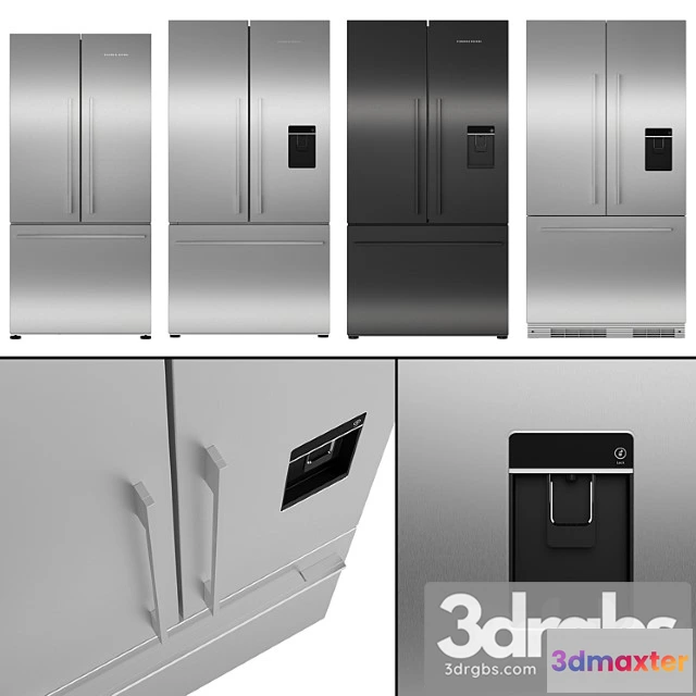 1043190 - Refrigerators fisher & paykel set 2