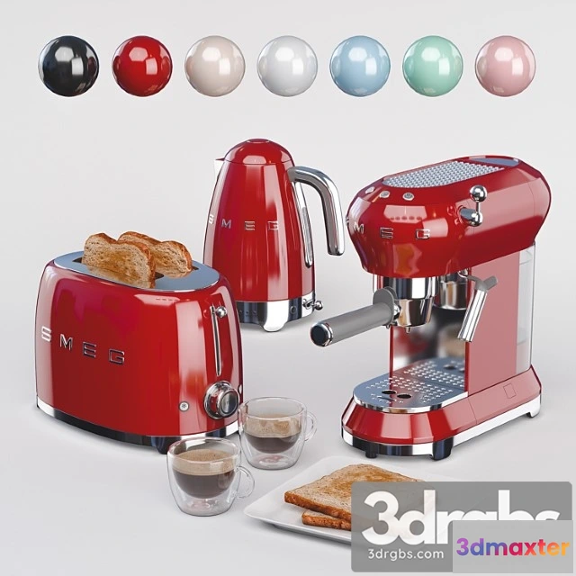 1043252 - Set of kitchen appliances smeg