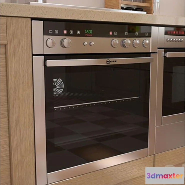 1267061 - NEFF_E15M74NO-oven 3D Max