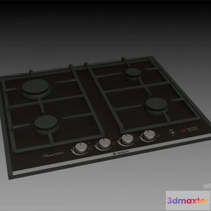 1272498 - BOSCH GAS STOVE 3D Max