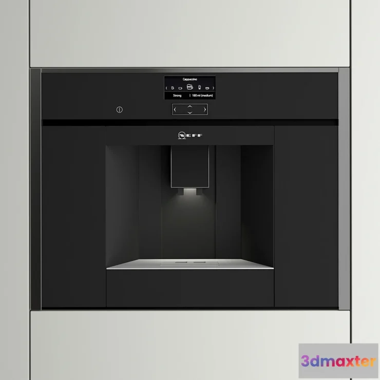 1278022 - Coffee Machine NEFF c17ks61no 3D Max