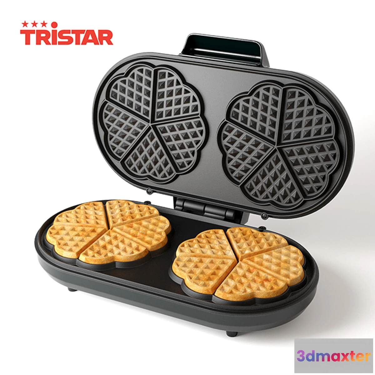 1279170 - Waffle iron Tristar WF-2120 3D Max