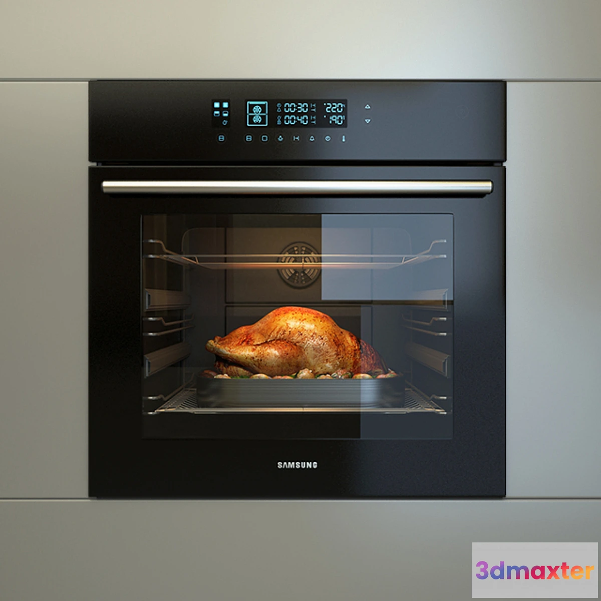 1280634 - Built-in oven Samsung NV70H5787CB 3D Max